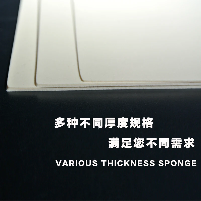 Table Tennis Rubber Sponge Ping Pong Cover Long Pimples Sponge