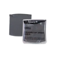Deli Kneaded Rubber Soft Art Eraser Wipe Highlight Plasticity Rubber for Art Pianting Design Sketching Drawing Eraser Stationery 2