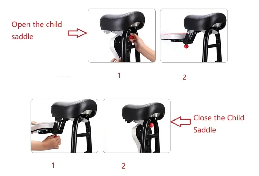 foldable four wheels dual motor mini 2 seater 10 inch folding mobility electric scooter for disabled adults bike 4 wheels S7b9663ba9b5f432fae4860a1ab00d395H