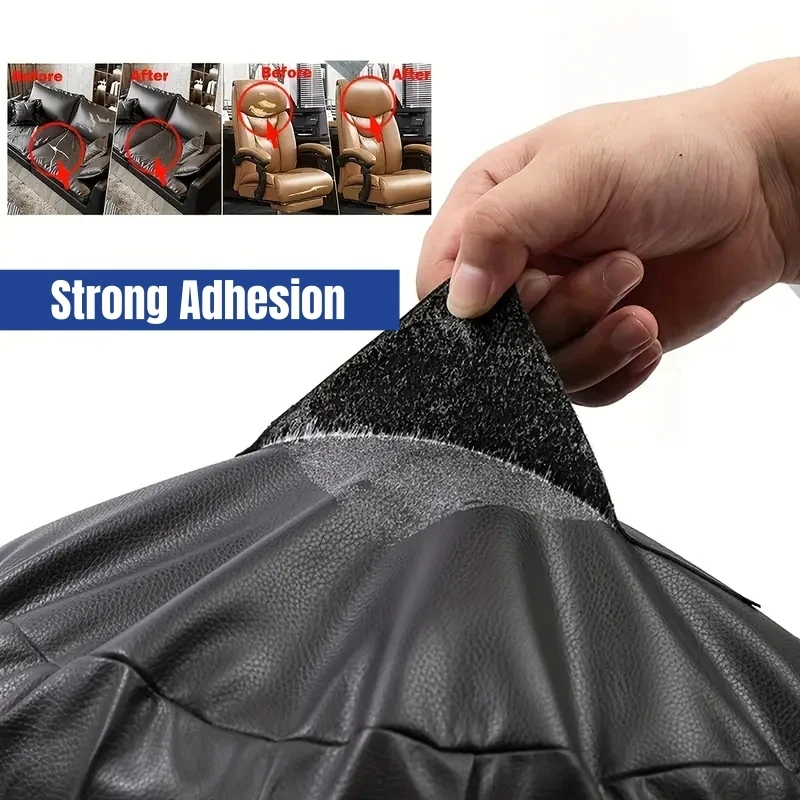 자동차 시트, 소파 및 DIY 공예용 자가 접착 PU 수리 패치, 가구 수리 장 내구성 있는 가죽 시트