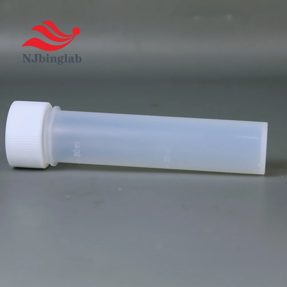 50ml Digestion Tube, PFA with PFA Cap, Block Digestion Tube