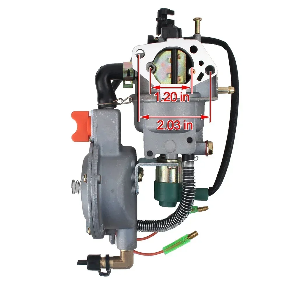 Dual Fuel LPG-NG Conversion Carburetor Kit For 4.5 KW To 10 KW Generators For Champion 100155 Generator Accessories