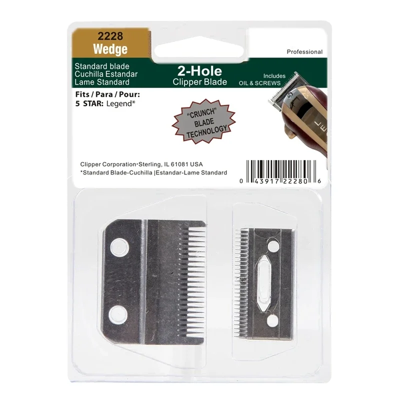 Professional Replacement Precision Blade for Wahl 5 Star Series Legend Hair Clippers 8147 Silver