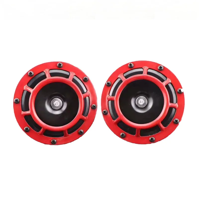 Car Air Horn Red/Black/Blue/Colour 139Db Multi-tone Car Horn 12V a pair For Subaru Impreza WRX Evo New