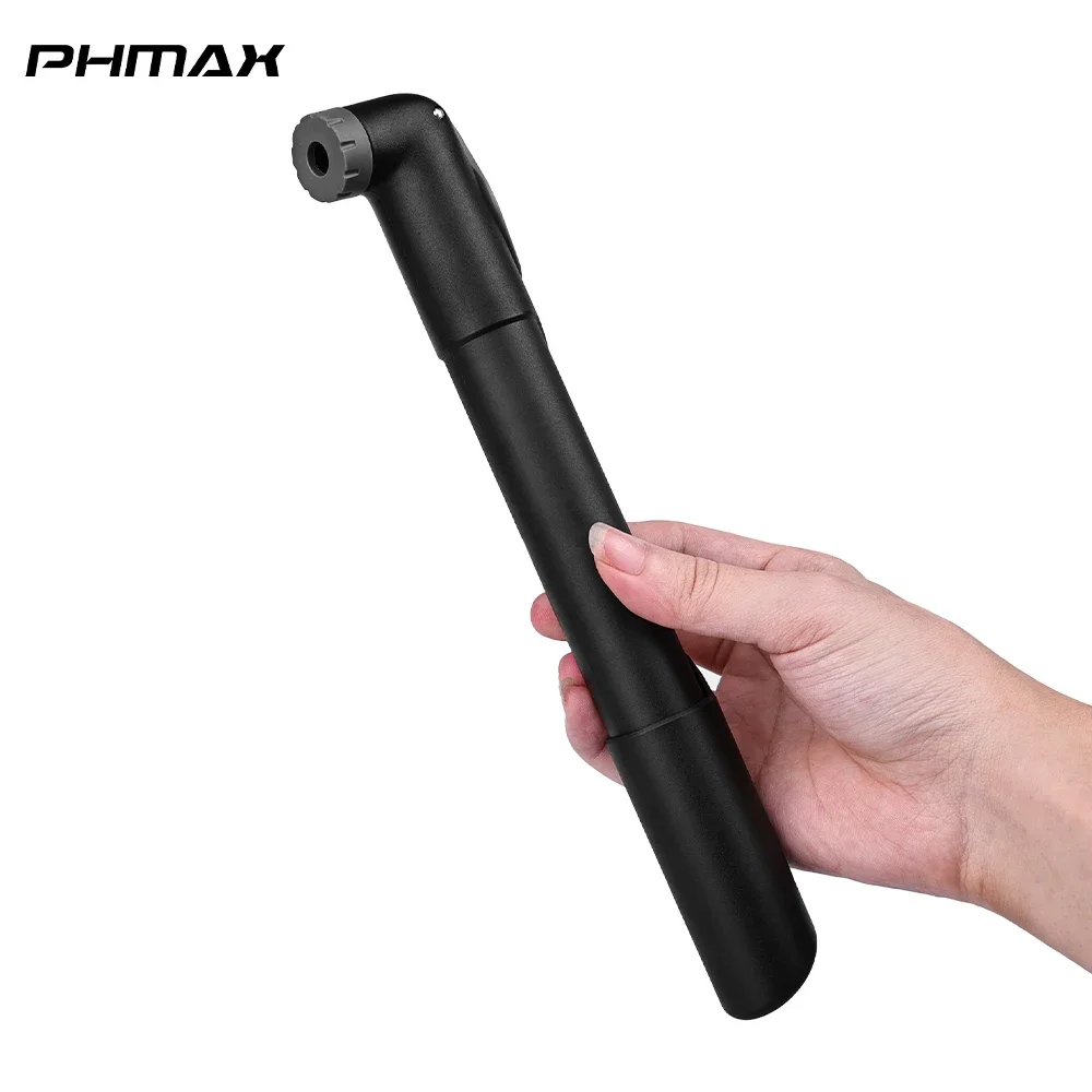 PHMAX Bicycle Pump High Pressure Mini Portable Presta Valve Mountain Bike Road Bike Basketball Riding Equipment