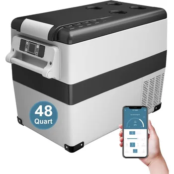 Car Fridge Portable 12V Refrigerator - 48 Quart 1