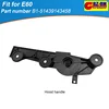 Front engine hood bonnet release handle lever bracket for bmw 530i LHD E60 E61 51439143458 51437008933 51237184454 51237008760 1