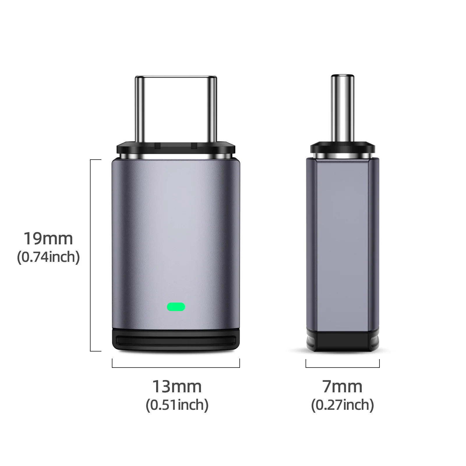 USB Type C 100W Magnetic Adapter Fast Charging For Macbook Pro Air M1 Samsung