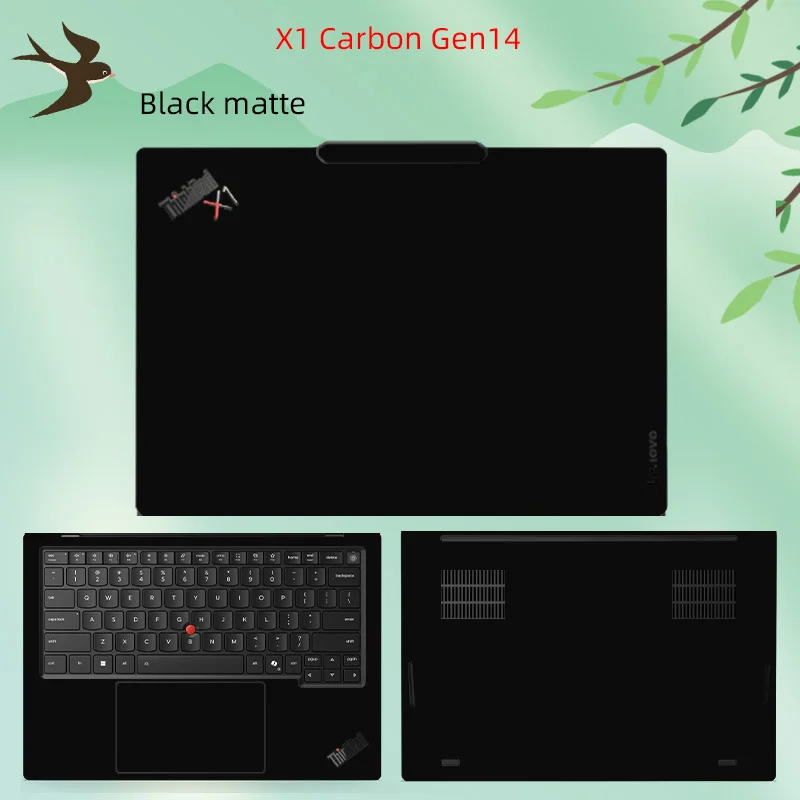 14인치 Thinkpad X1 Carbon Gen14 Aura Edition 노트북 쉘 보호 필름, 컴퓨터 본체 뷰티 스티커에 적합합니다.