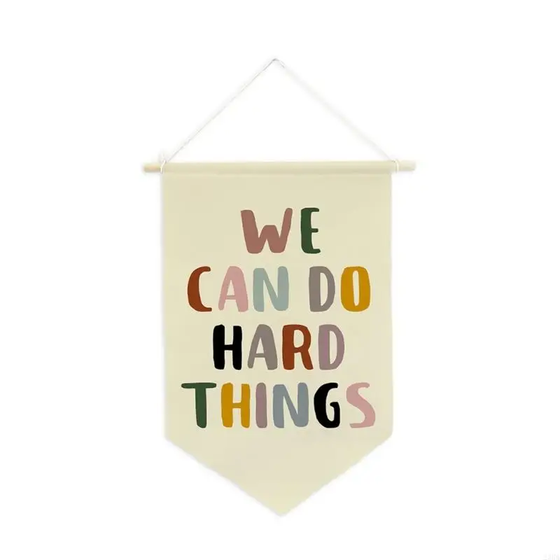 Inspirational Quote Banners Pennant for Home Motivational Wall Art to Encourage Reading and Personals Growth 4