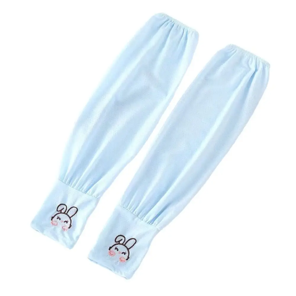 Quick Drying Rabbit Arm Sleeves Breathable Sun Protection Arm Cover Sunscreen Sleeves Thin Anti-UV Ice Silk Sleeves Sports