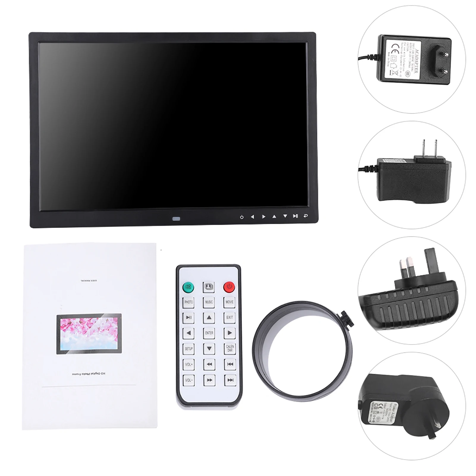 17" HDMI Portable Movie Player Digital Photo Frame Album Touch Button 1709T - Album Digital Photo Frame Movie Player Photo Frame view 6