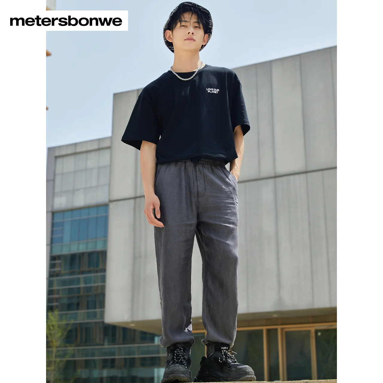 Metersbonwe Jeans Men Summer New Tense Loose Casual Jogging Jeans Brand  Fashion Denim Pants High-Quality Trousers