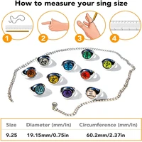 Naruto Inspired Akatsuki 10-Piece Ring Set – Anime Cosplay Jewelry - Image 5