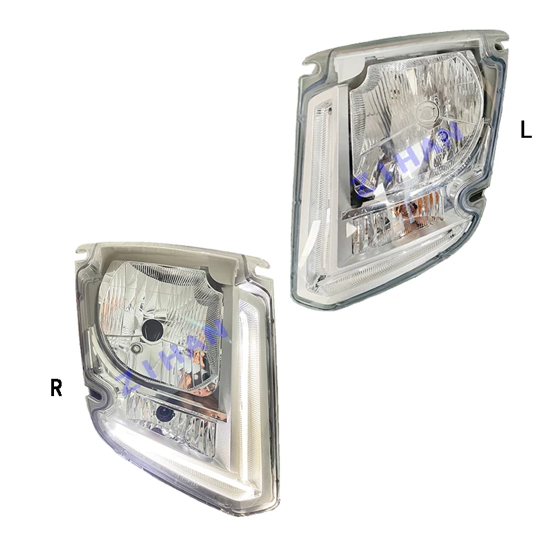 

1 Pair Heavy Duty European Body Parts Left Right Head Lamp Light Fit For Volv- VM 2014-2019 FL 2013- 82532284 84550050