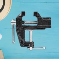 Golf Grip Replacement Tool Bench Clamp Quick Adjustment Vise Clamp Cast Steel Quick Shaft Clamp Golf Club Regrip Vise Tool 1
