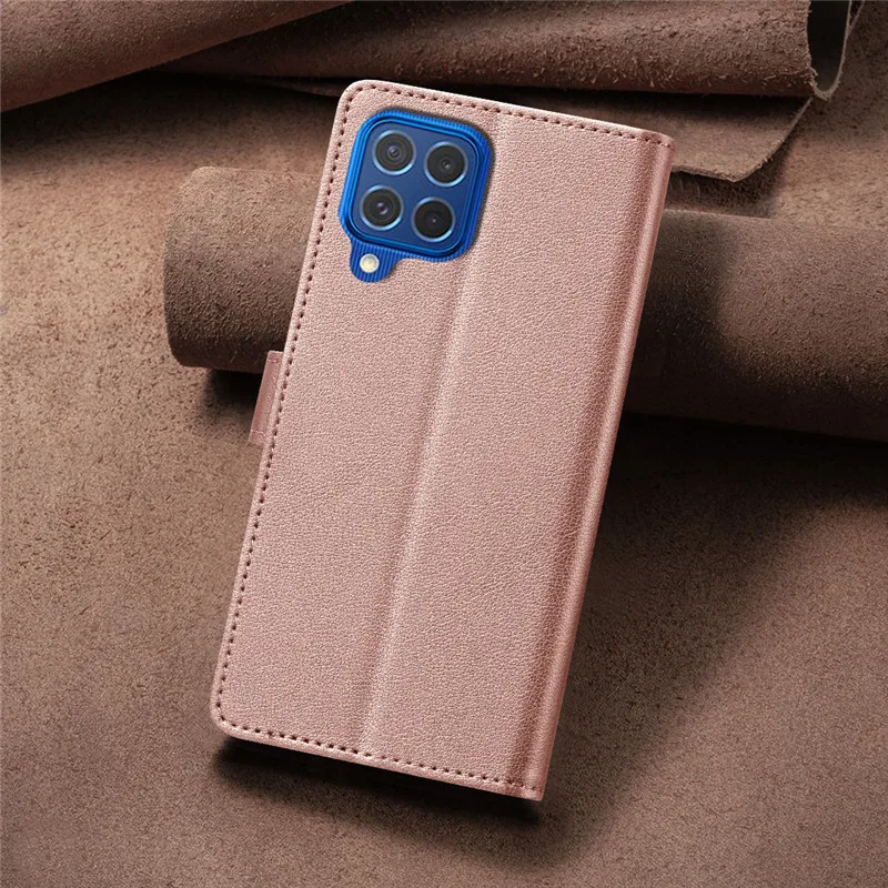 Sleek Leather Wallet Flip Anti-Theft Case with RFID Blocking