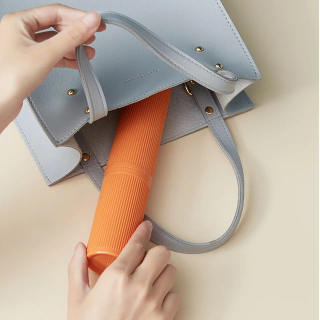 Utazási Hordozható Fogkefe Kupa Fürdőszoba Fogkrém Tartó Tároló Tok Doboz Szervező Piperecikkek Új Kreatív - Image 2