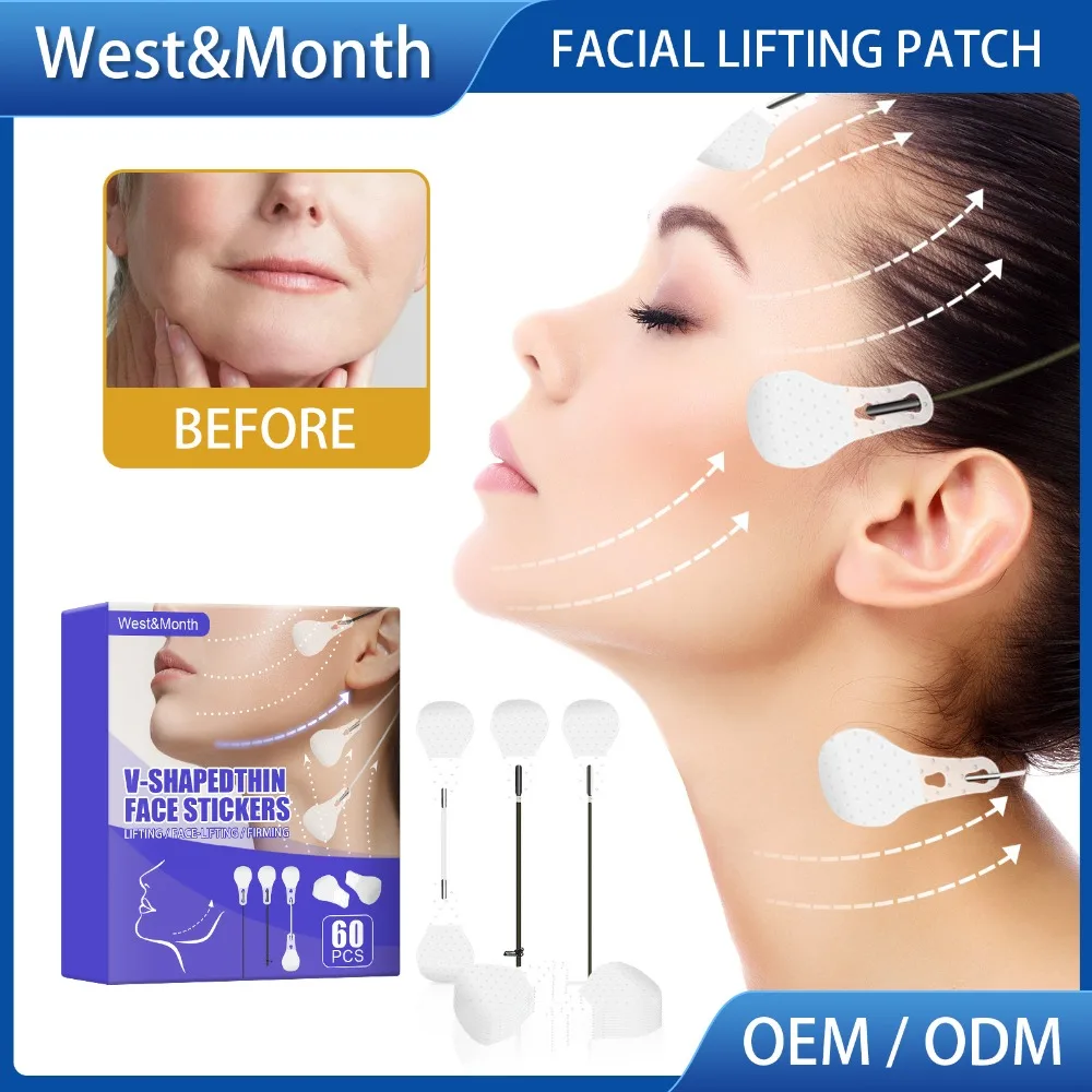 

Lifting Face Pasters V-Type Facial Lifting Patch Skin Tightening Thin Chin Muscle Lifting and Eliminating Swelling Shaping Patch