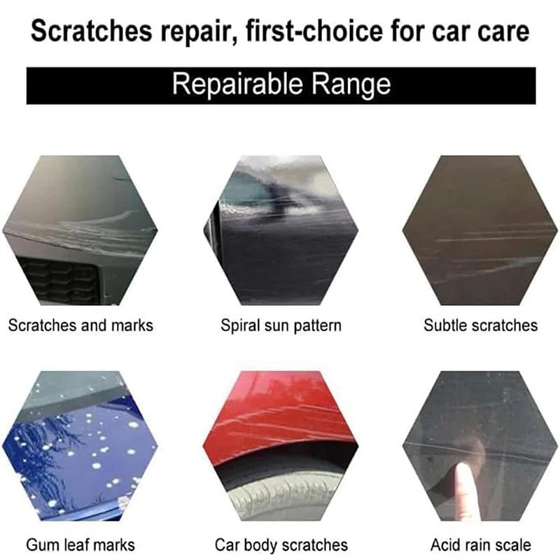 V-vaxy Car Scratch Repair Wax Eliminating Scratches Restoring Shine Paint Scratch Restorer Reforming Surface Repair Wax