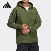 Adidas véritable été hommes formation Sport décontracté veste à capuche GP0990 3