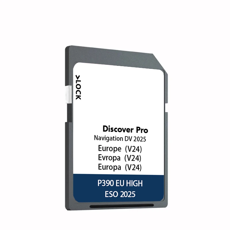 Discover Pro Navigation DV V24 SD Card 64GB UK GB Europe Sat Nav SD Card DV V24 Media