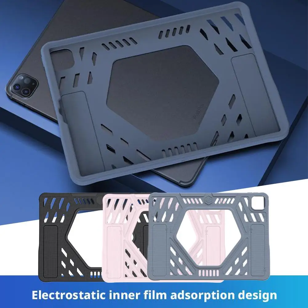 Silicone Shockproof Anti-Slip Heat Dissipation Slim Tablet Protective Case