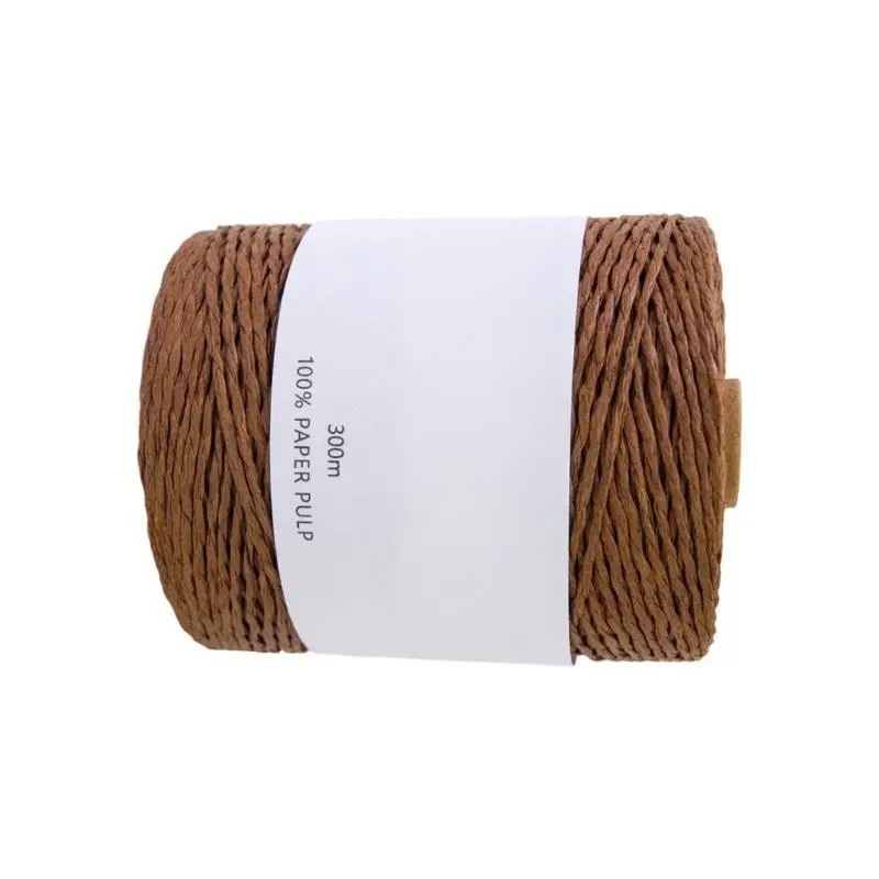 Y1UD 3.28Yards 1.5mm 폭 포장지 꼬기 포장용 직조 가방 모자 바구니