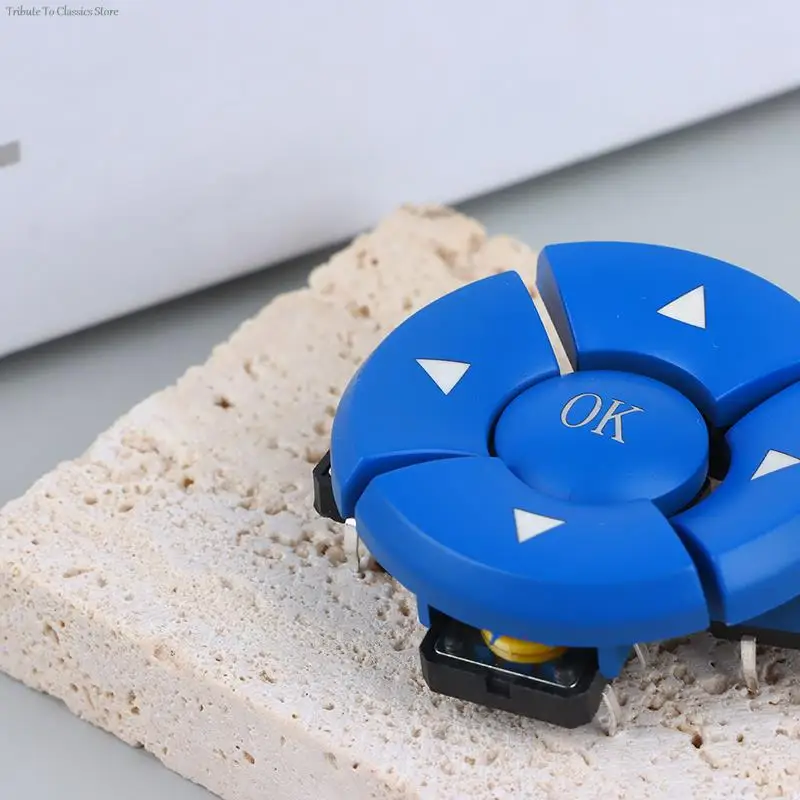 Description Picture 3 of itemWholesale 5pcs/set A14 cap 5 way direction Combination switch B3F-4055 with Arrow OK button SMD Micro Tactile Tact Taster