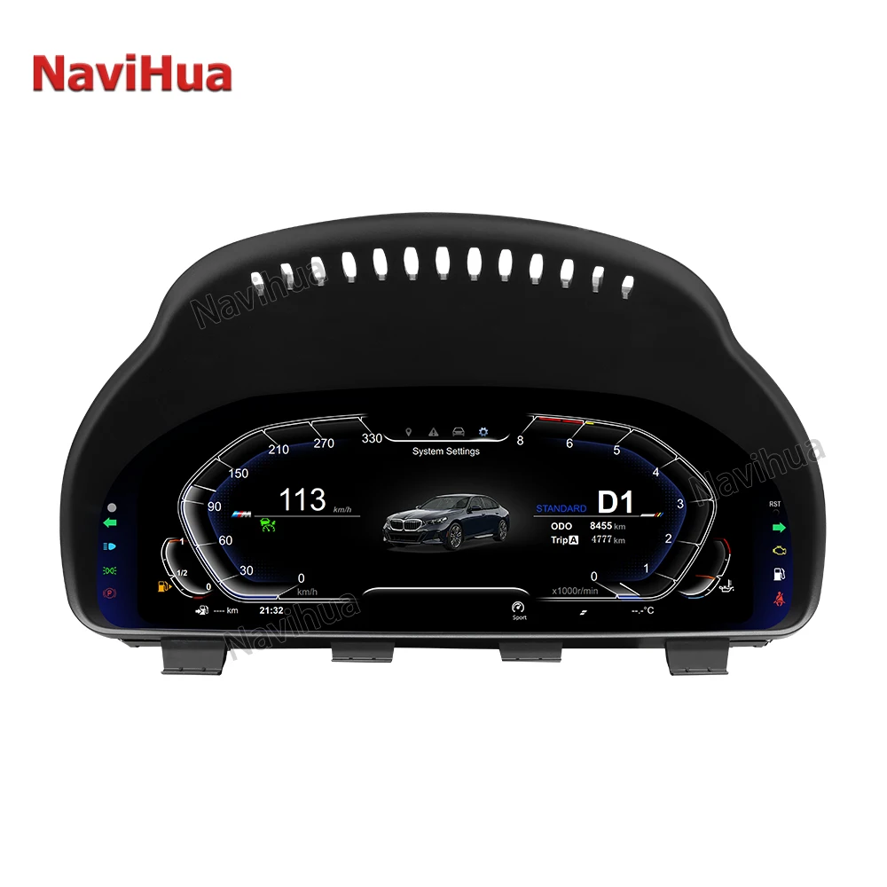 

Navihua Digital Cluster Linux System Interior Upgrade Car Auto Meter Speedometer LCD Dashboard Cockpit LCD For BMW 5 Series F10