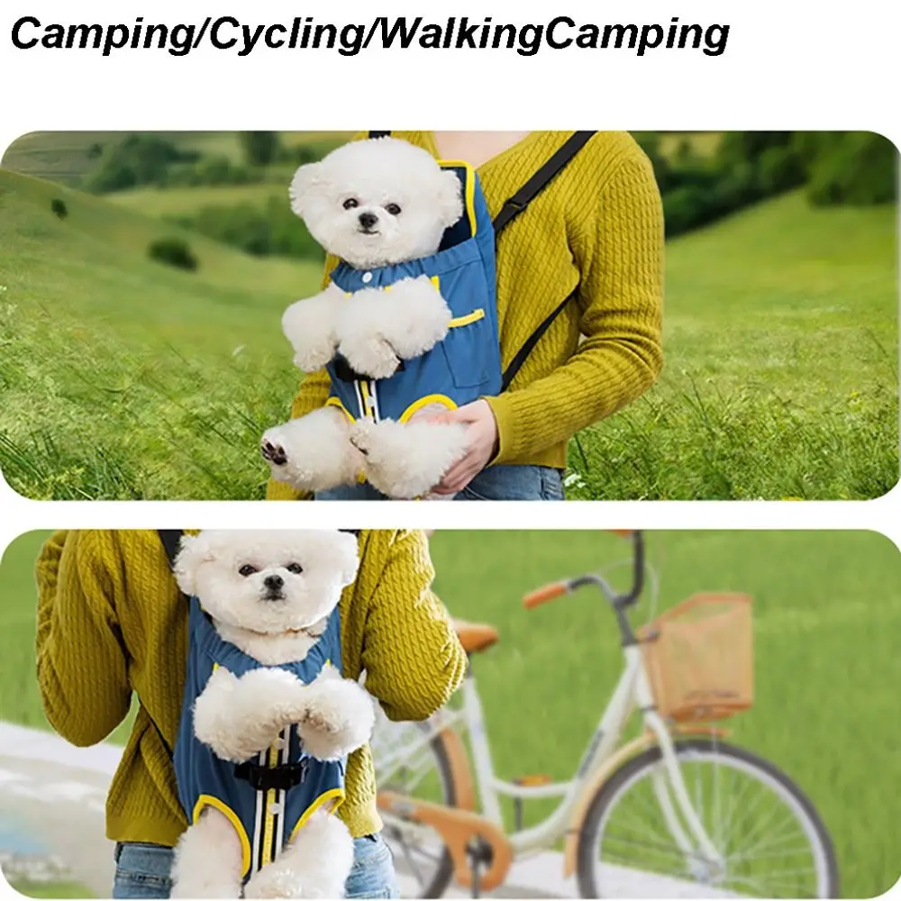 Creative Transport Dog Carrier Breathable Durable Cat Hanging Bag Washable Portable Front Backpack Outdoor