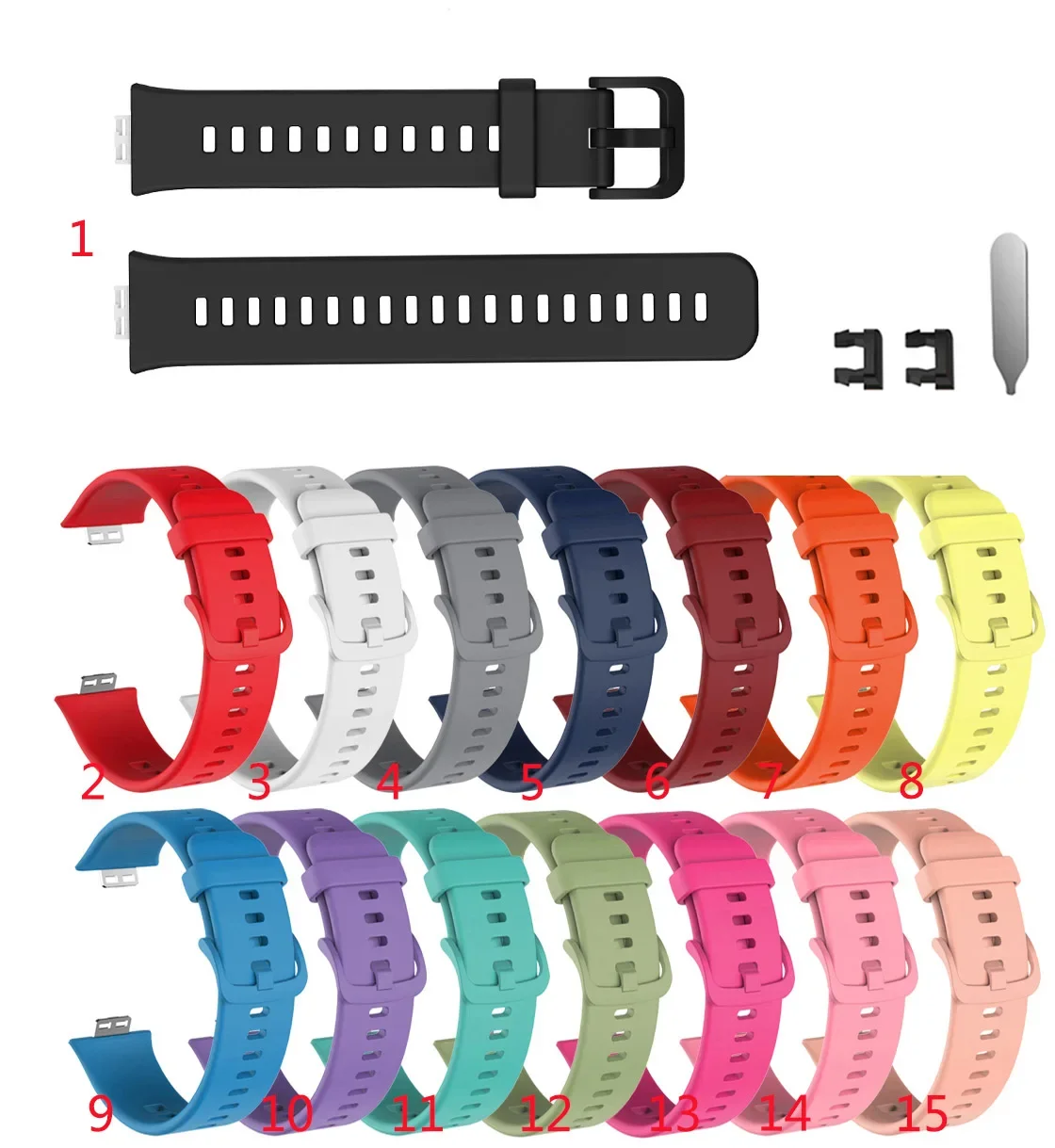 Sports Soft Silicone Strap/Case Wristband