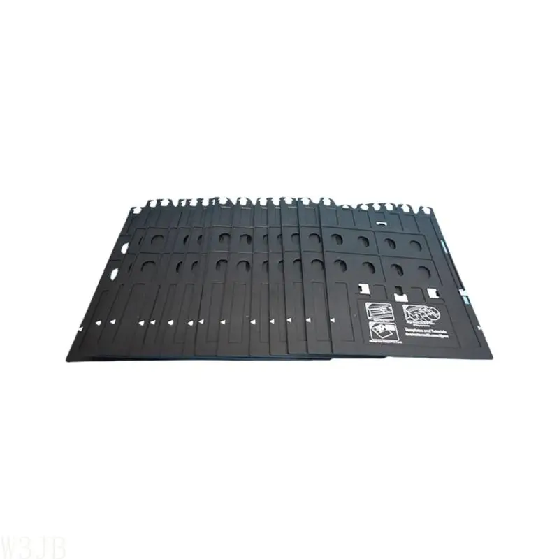W3JB Ergonomisches PVC-Ausweiskartenfach, Plastikkarten-Druckfach, Ersatz für 1400 1410 – Detail 9