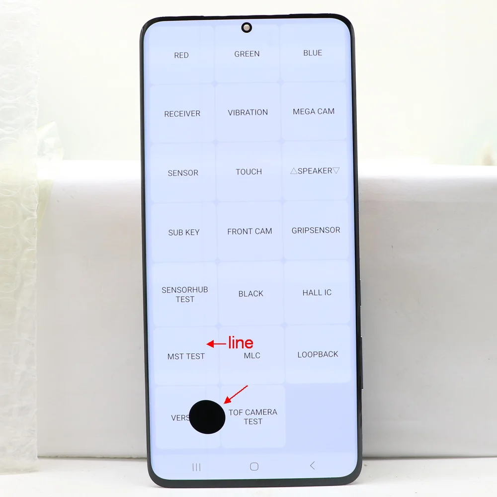 LCD ġ ũ Ÿ  100% ׽Ʈ, Ｚ  S20 ÷ G985 G985F/DS G986 G986U ÷ 