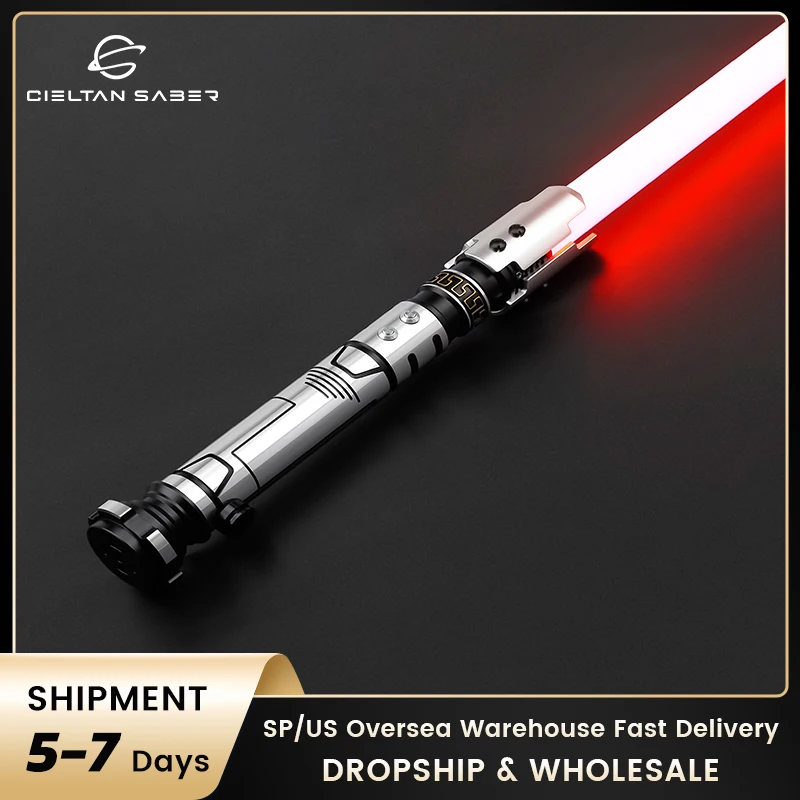 Txqsaber Neo Pixel Lightsaber Judger Snv4 Proffie Smooth Swing Metal Handle Force Heavy Dueling Cosplay Jedi Toys