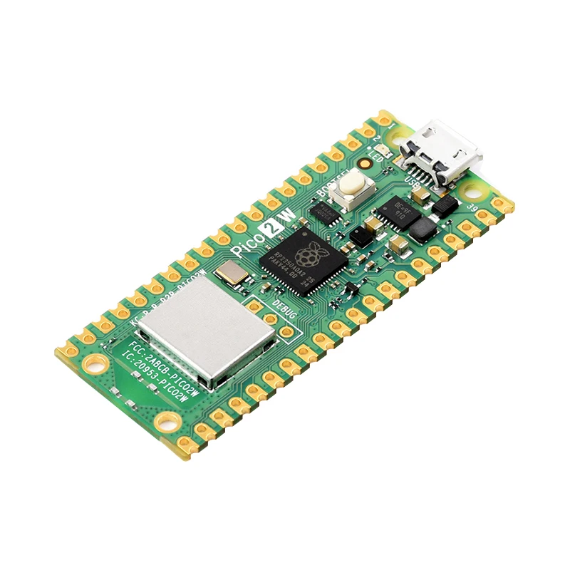 raspberry pi Original Raspberry Pi Pico 2 RP2350 Microcontroller Board Dual Arm Cortex-M33 or Dual Hazard3 RISC-V Processor 150MHz