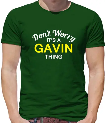 

Не волнуйтесь, это футболка Gavin Саше Herren с именем семьи Eigener