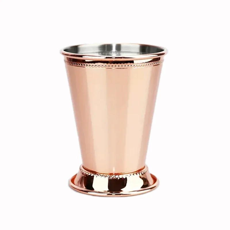 Tasse Julep à La Menthe En Acier Inoxydable - 400ml - Finition Argentée - Pour Cocktails, Moscow Mule