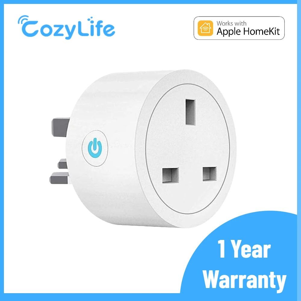4Pcs 16A Uk Smart Plug Funziona Con Apple Homekit Siri Alexa Google Home,Wifi Timer Socket Wireless Potente Presa Telecomando