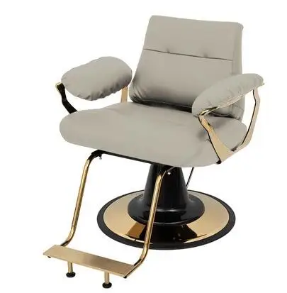 Hair salon chair hair salon special lift hair cutting chair fashion shop  high-end scalding and dyeing chair net red leather barb - AliExpress