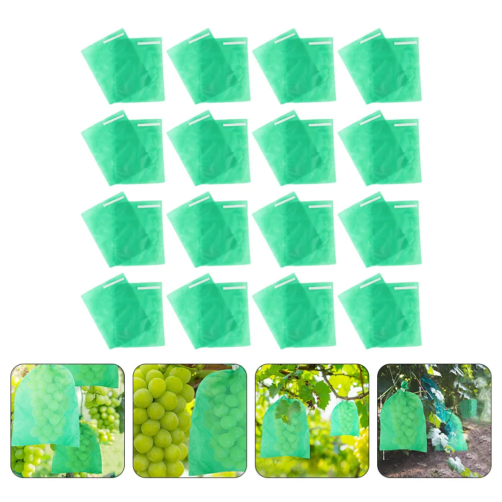 

Grape Protection Bags Fruit Grow Bags Netting Mesh Vegetable Plant Protective Pouches Anti-Bird Strawberry Seedling Bags