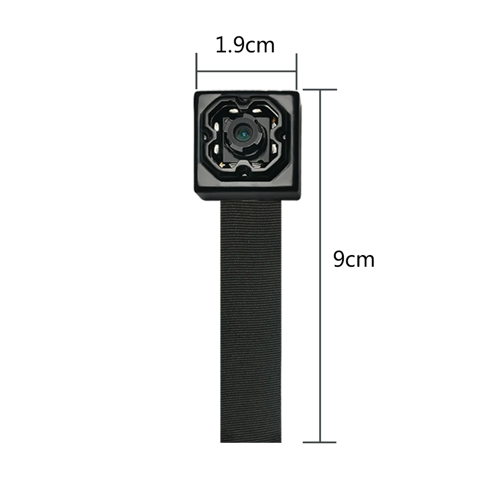 L'objectif anti-secousse Matecam 4K 13MP grand angle démonté, révélant ses lentilles et son mécanisme de stabilisation.