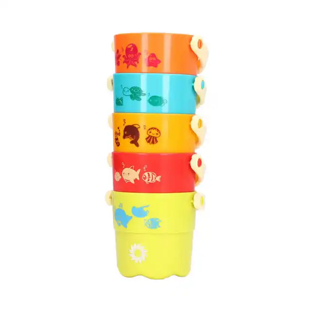Stacking Cups Toy  Baby Building Toy Set for Home 5