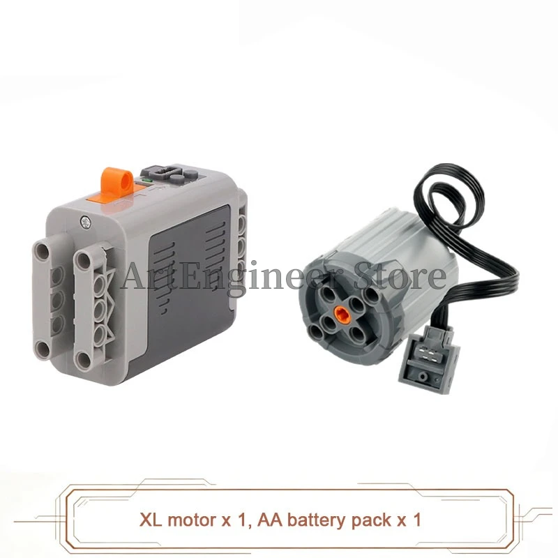 High Torque Power Functions Set for Technical Building Block Creations