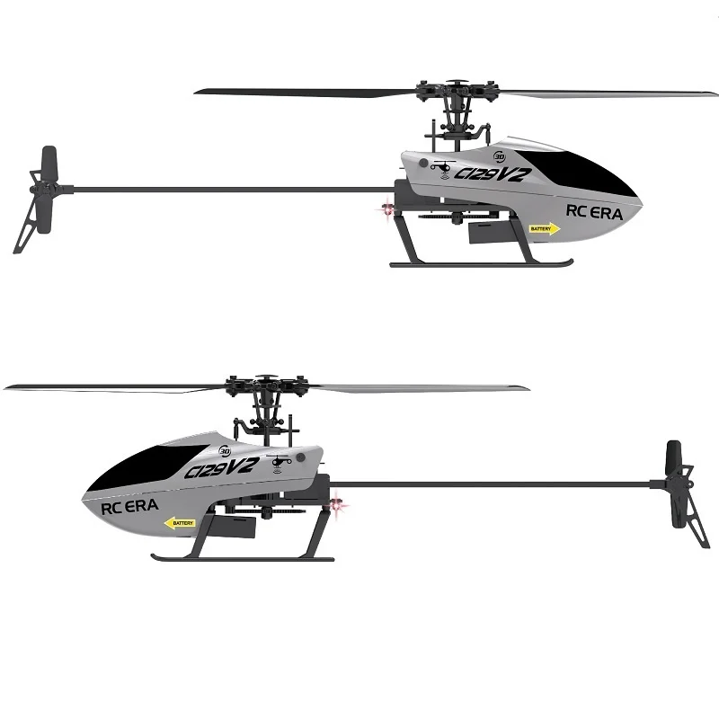 C129 V2 RC Hélicoptère - 6 Canaux Télécommande Hélicoptère Charge