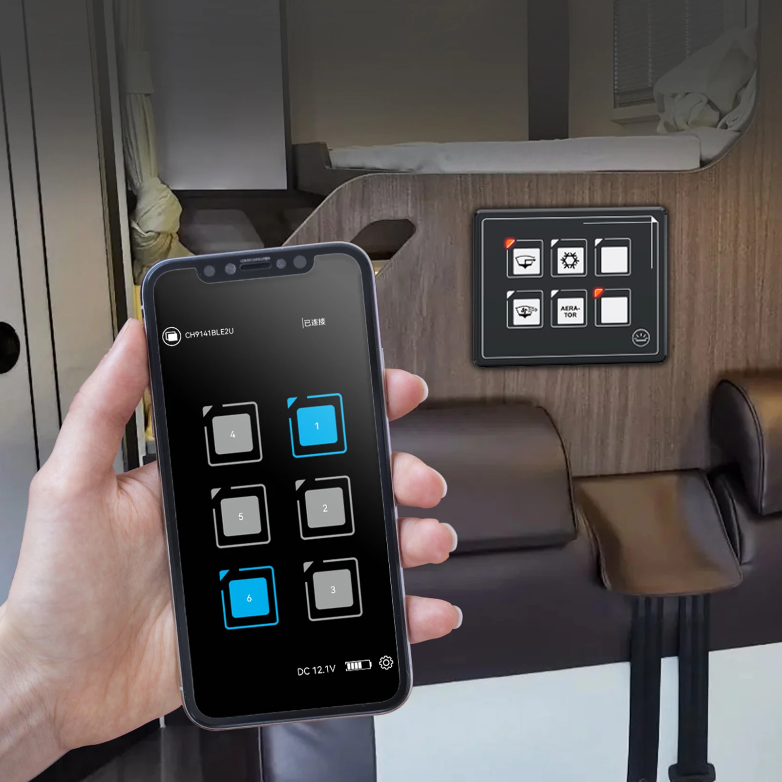 Panneau De Commutation De Commande, Panneau De Commande à Membrane