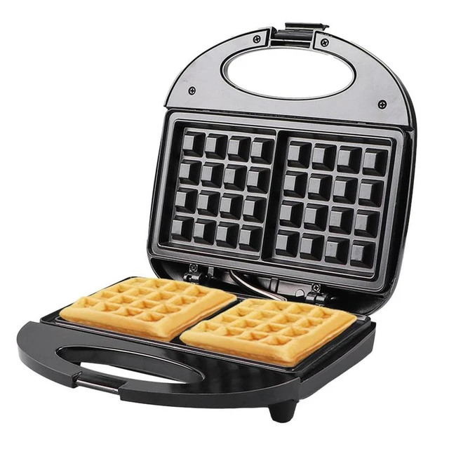 Sandwichera 3 en 1 Tostadora eléctrica Waffle Maker Desayuno Pancake Donut  Egg Waffle Fish Cake Horno eléctrico - AliExpress