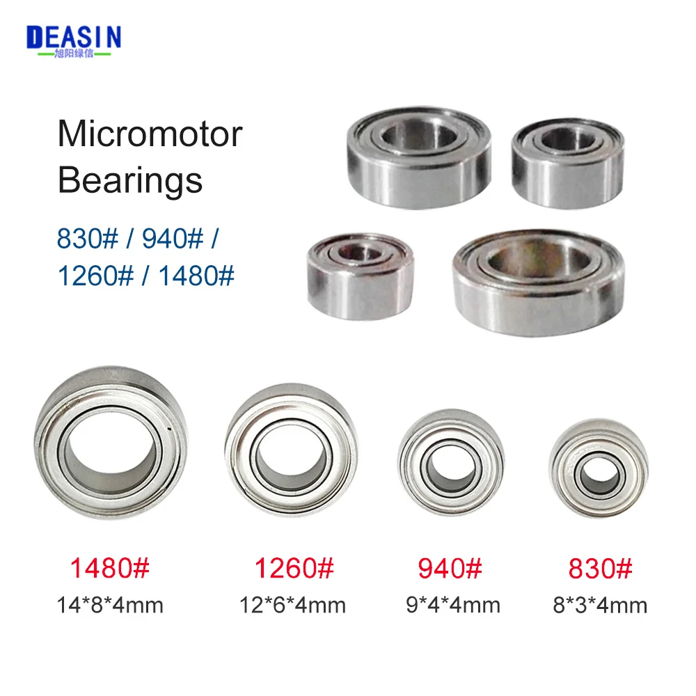 

new arrival 4pcs/set Micro Motor Handle 35,000RPM Bearing 102L Bearings a set Micromotor STRONG Korea SEASHIN Lab