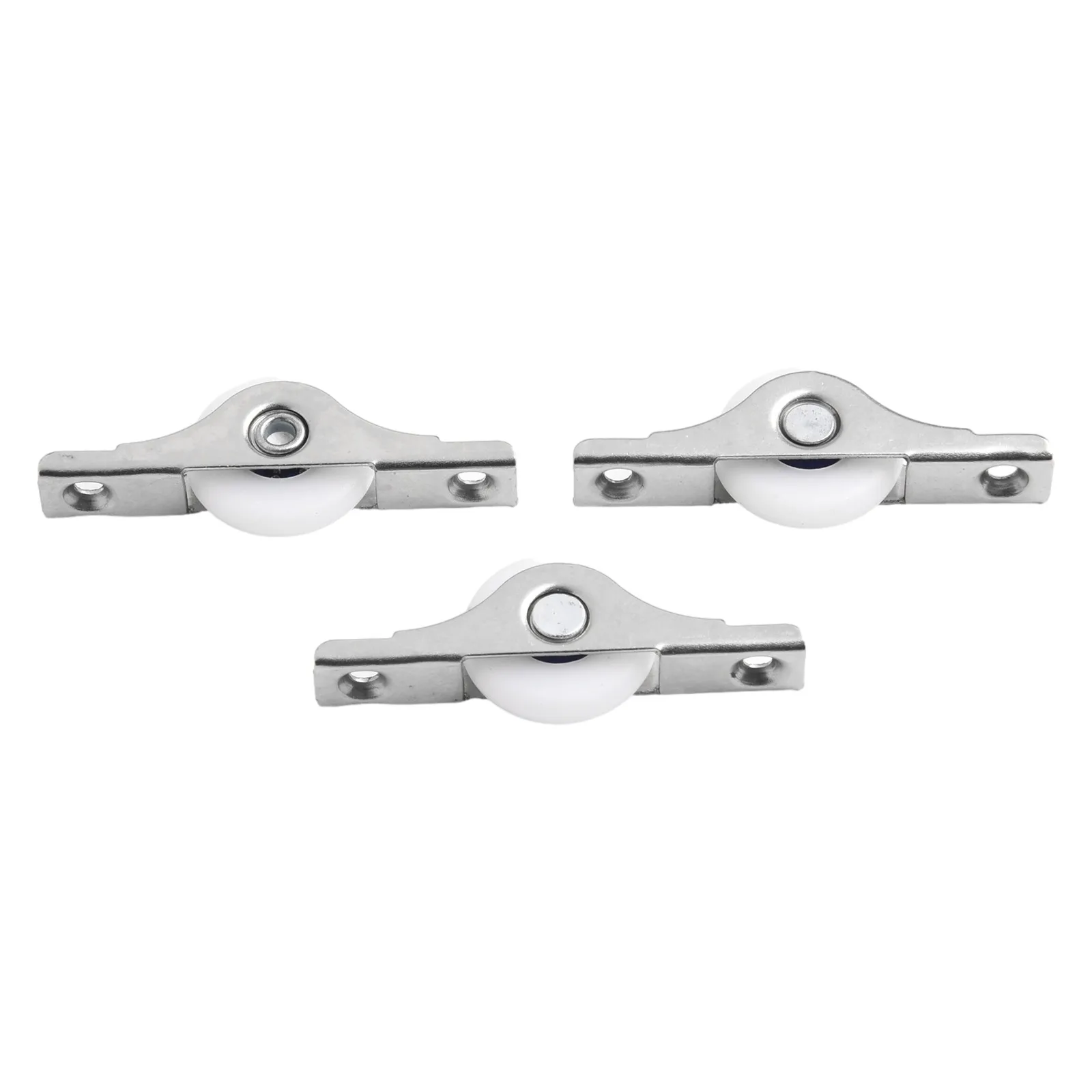 Description Picture 5 of itemAccessory New Scroll Wheel Sliding Wardrobe Window Pulley Hardware Home Kitchen Nylon Plastic+stainless Steel Roller 6pcs