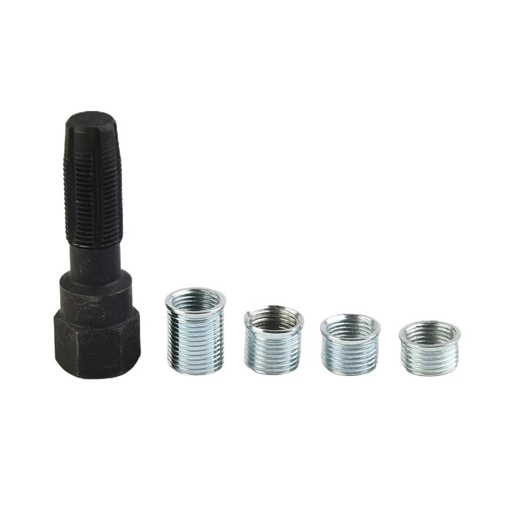 

M14*1.25mm Spark Plug Rethread Rethreader Repair Tap Tool Reamer Inserts Kit Spark Plug Insert Spark Plug Wire Repair Tool Kit